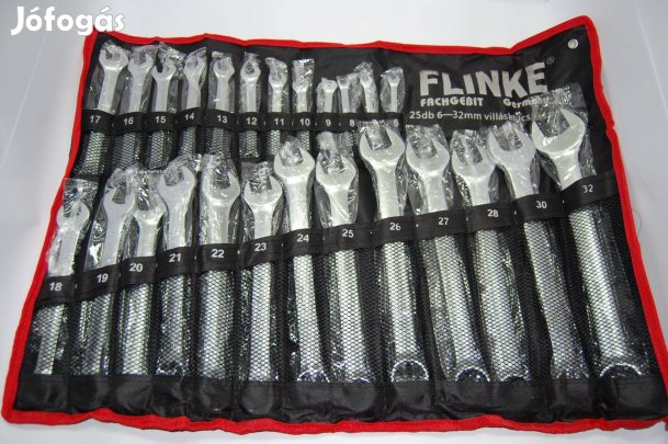 25 db-os villáskulcs készlet