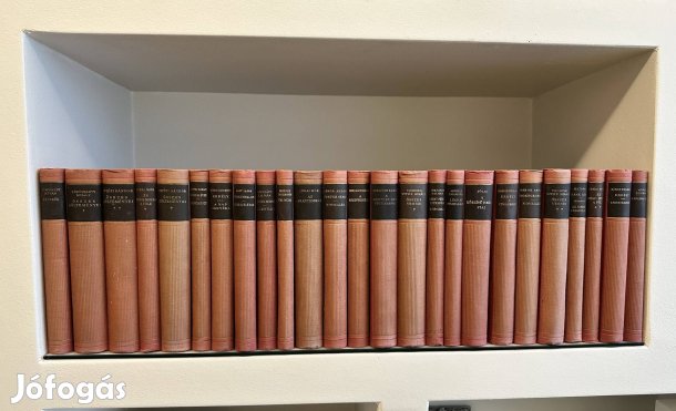 25 kötetes könyvsor