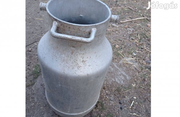 25 literes régi alumínium tejeskanna eladó Kiskunfélegyházán