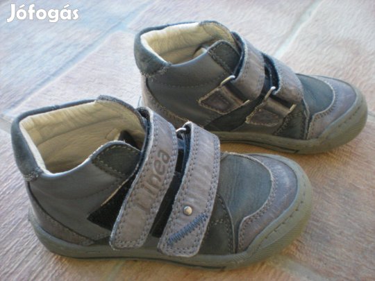 25-ös Linea tavaszi átmeneti supinált magas szárú bőr cipő