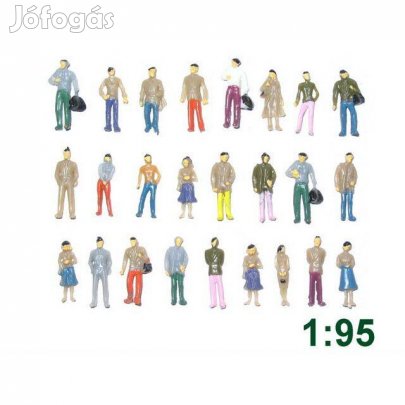 25db Ember Figura Makett 1:95 / H0 HO TT Terepasztal (_)