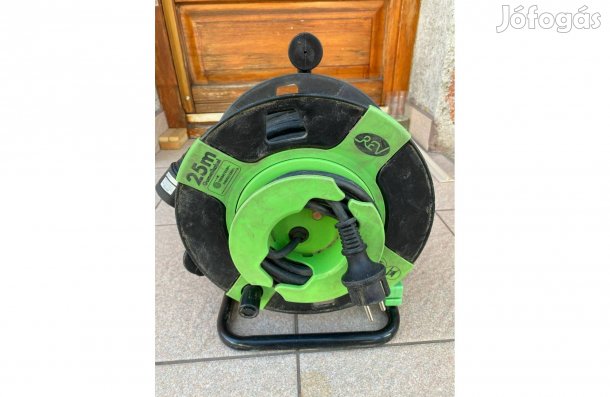 25m-es gumikábeles, kültéri hosszabbító eladó