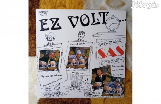 2601/44 Sas József Ez volt Slpm 17953 - bakelit lemez