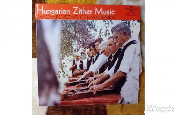 2601/49 Magyarországi citeramuzsika Slpx 18019 - bakelit lemez