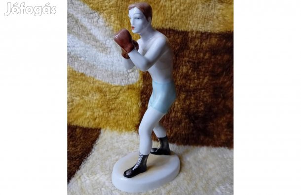 2601/52 Hollóházi porcelán bokszoló