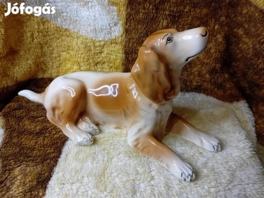 2601/66 Nagyméretű Gránit kutya figura