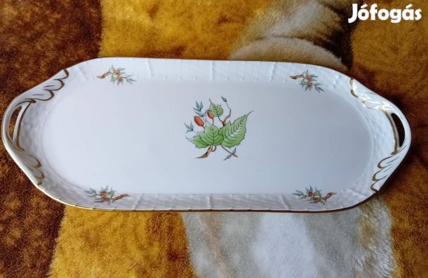2604/11 Herendi porcelán süteményes tálca