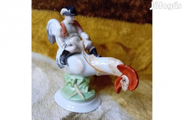 2604/3 Herendi porcelán Kakas Marci évfordulós pecséttel