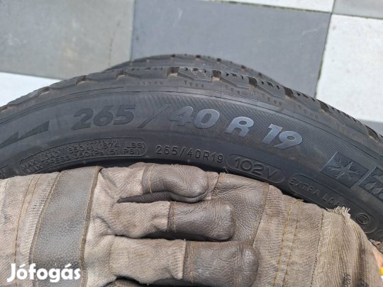 265/40 r19 és 295/35r19 Michelin téligumi DOT3521
