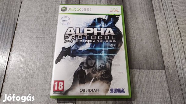 26.01 Xbox 360 Játék: Alpha Protocol Gyári