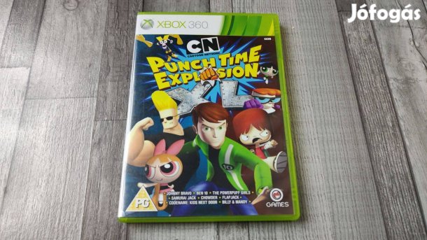 26.01 Xbox 360 Játék: Cartoon Network Punch Time Explosion XL - Ritka