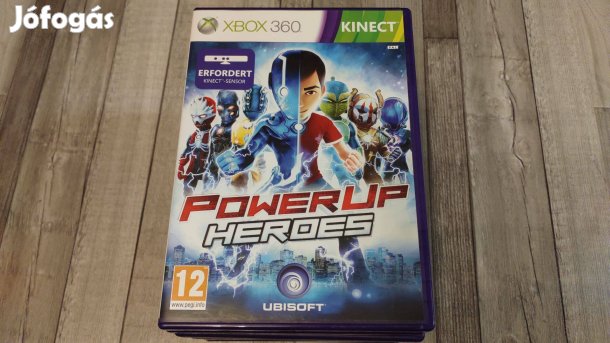 26.01 Xbox 360 Játék: Kinect Power Up Heroes