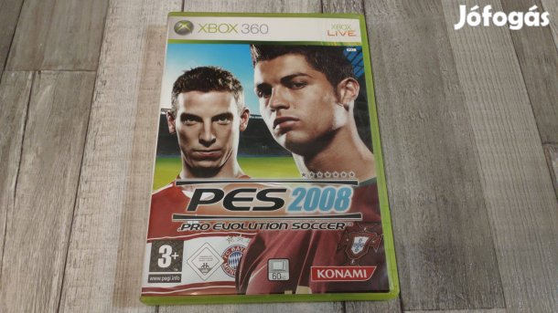 26.01 Xbox 360 Játék: Pro Evolution Soccer 2008 PES 2008