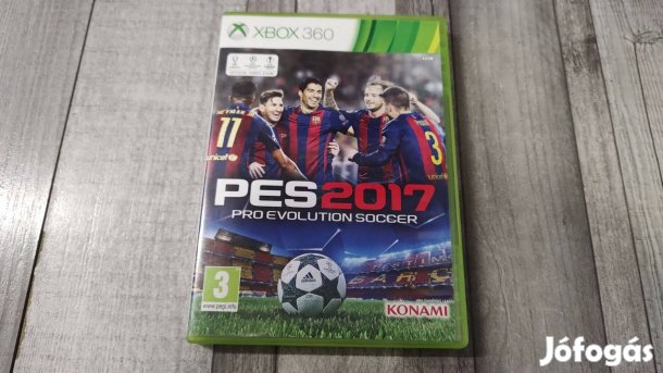 26.01 Xbox 360 Játék: Pro Evolution Soccer 2017 PES 2017