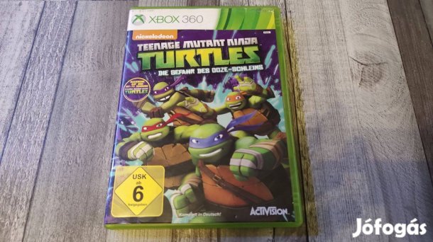 26.01 Xbox 360 Játék: Teenage Mutant Ninja Turtles Danger Of The Ooze