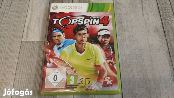 26.01 Xbox 360 Játék: Top Spin 4