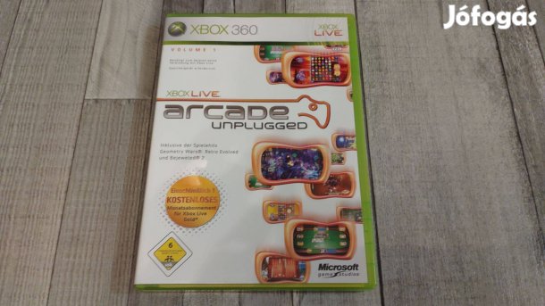 26.01 Xbox 360 Játék: Xbox Arcade Unplugged - 6db Játék!