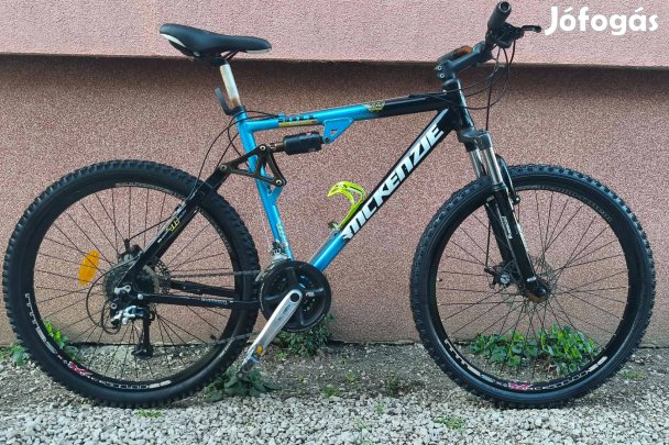 26" Mckenzie Hill 800 összteleszkópos hegyi kerékpár