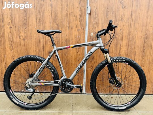26" Muddyfox aluvázas MTB kerékpár Újszerű!Shimano/3x9/Hidrfék/Lockout
