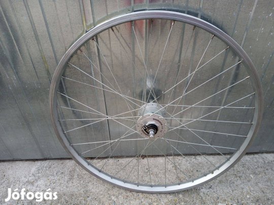 26" Shimano agydinamós szimpla alu.ráfos kerék,szinte új,(szállítható)