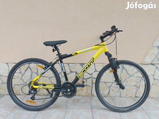 26-os Scott 26 teleszkópos aluvázas kerékpár bicikli. 