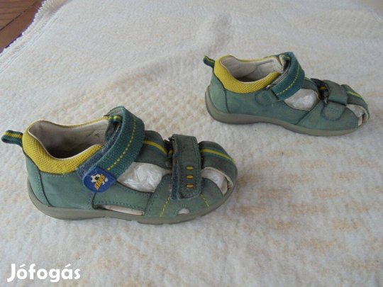 26-os Superfit 2 tépőzáras kívül belül bőr fiú szandálcipő 26