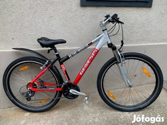 26-os, Genesis Beta alu, mtb kerékpár . Garanciával, menetkészen