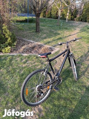 26-os matt fekete kerékpár eladó, Vas megye