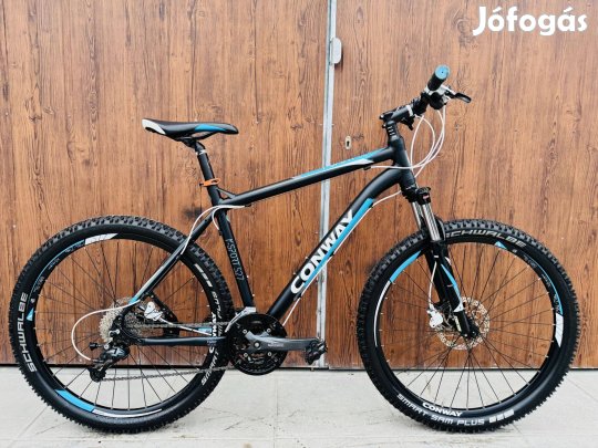 27,5" Conway aluvázas MTB kerékpár Újszerű!Deore/3x9s/Hidrfék/Lockout/