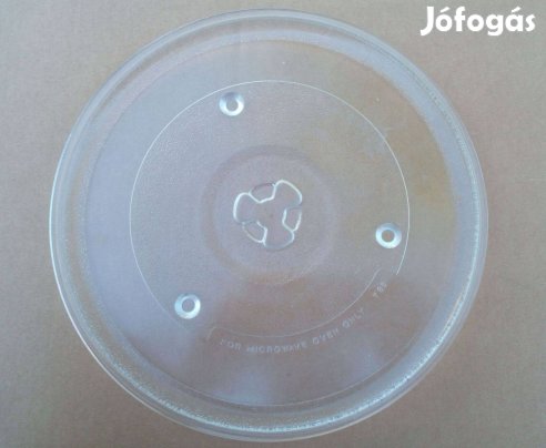 27 cm mikrohullámú sütő forgótányér, mikrosütő üvegtányér