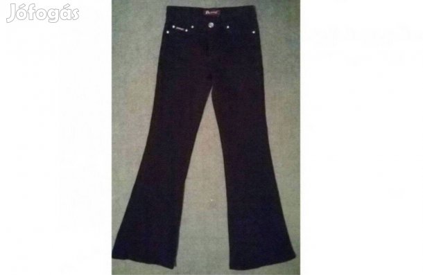 27-es női/lány fekete nadrág