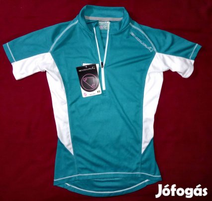 27ezres új címkés női XS méret Endura biciklis kerékpáros mez felső