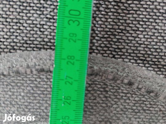 28,5 cm mikró forgó üvegtányér középen sima