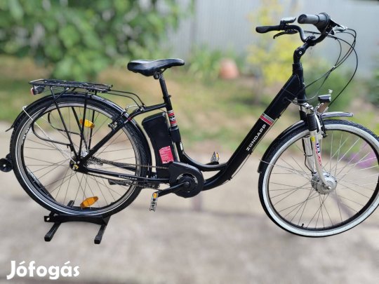 28 Zündapp elektromos aluvázas mélyvázas ebike trekking női kerékpár
