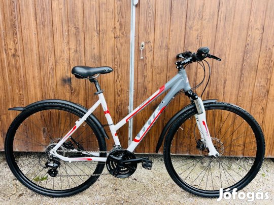 28" Exte aluvázas Crosstrekking kerékpár Gyönyörű!Shimano/Hidrfék/3x8s