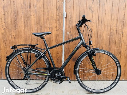 28" Giant aluvázas Trekking kerékpár Újszerű!Shimano/3x8s/Hidrfék/Lock