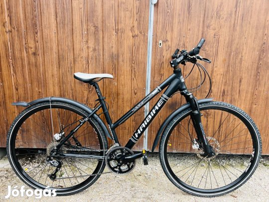 28" Haibike aluvázas Trekking kerékpár Gyönyörű!SLX/3x9s/Lock/Hidrfék