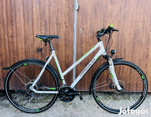 28" Hercules aluvázas Trekking kerékpár Kitűnő!Shimano/Hidrfék/3x8s