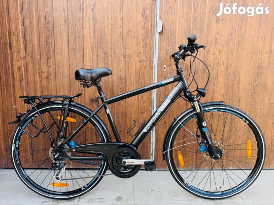 28" Pegasus aluvázas Trekking kerékpár Újszerű!Shimano/3x7s/Hidrfék/