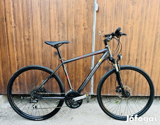 28" Rixe aluvázas Crosstrekking kerékpár Kitűnő!Shimano/3x8s/Hidrfék/