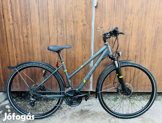 28" Rixe aluvázas Crosstrekking kerékpár Újszerű!Hidrfék/3x8/Shimano