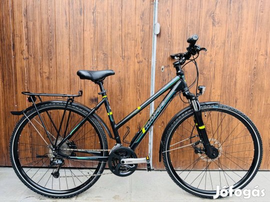 28" Rixe aluvázas Trekking kerékpár Újszerű áll!Deore/3x8/Hidrfék/