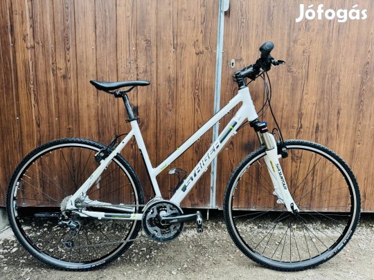 28" Staiger aluvázas Crosstrekking kerékpár Újszerű!Deore/3x9/Hidrfék/