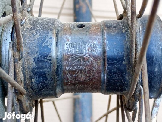 28" hátsókerék Sachs Torpedo 1941 kerékaggyal szerelve