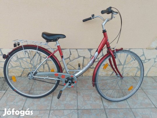 28-as Pegasus kontrafékes agyváltos nöi kerékpár bicikli. 
