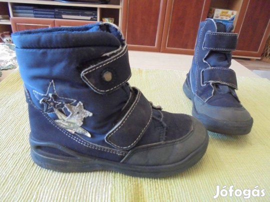 28-as Pepino tépőzáras bundás sympatexes lány csizma