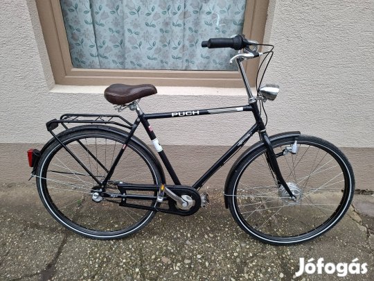 28-as Puch férfi városi kerékpár ingyen futár 