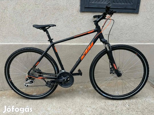 28-as, KTM Life Pro cross trekking kerékpár. Garanciával, menetkészen