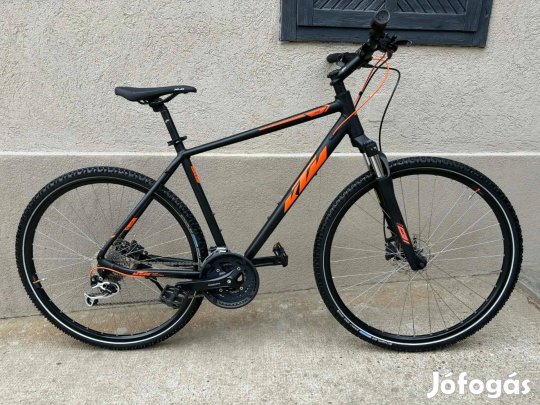 28-as, KTM Life Pro cross trekking kerékpár. Menetkészen, garanciával