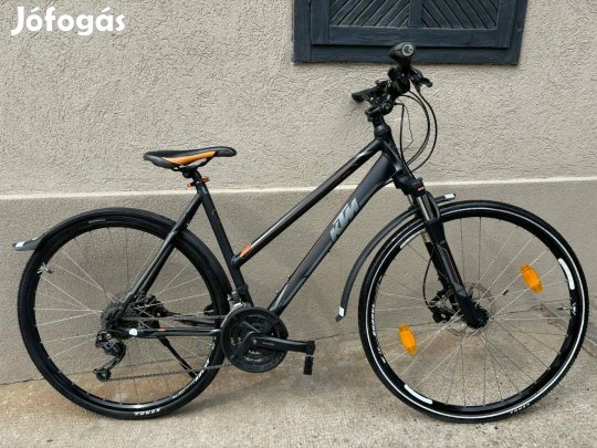 28-as, KTM Life Pro cross trekking kerékpár. Menetkészen,garanciával